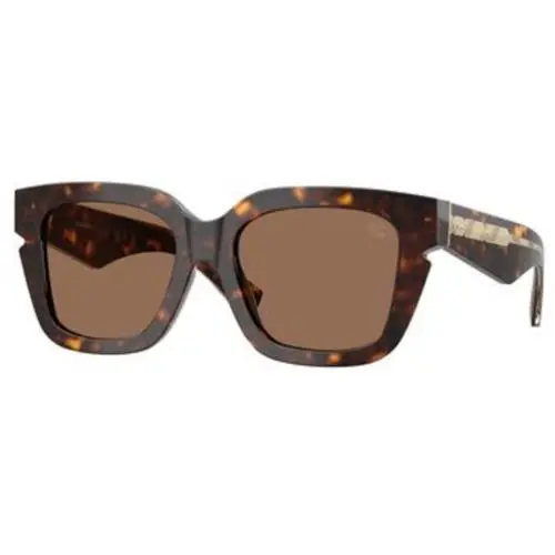 Burberry BE 4453 Dark Havana Dark Brown Polyamide Standard 300273 Sunglasses