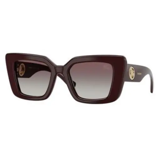 Burberry BE 4476 Bordeaux Grey Gradient Polyamide Standard 42048G Sunglasses