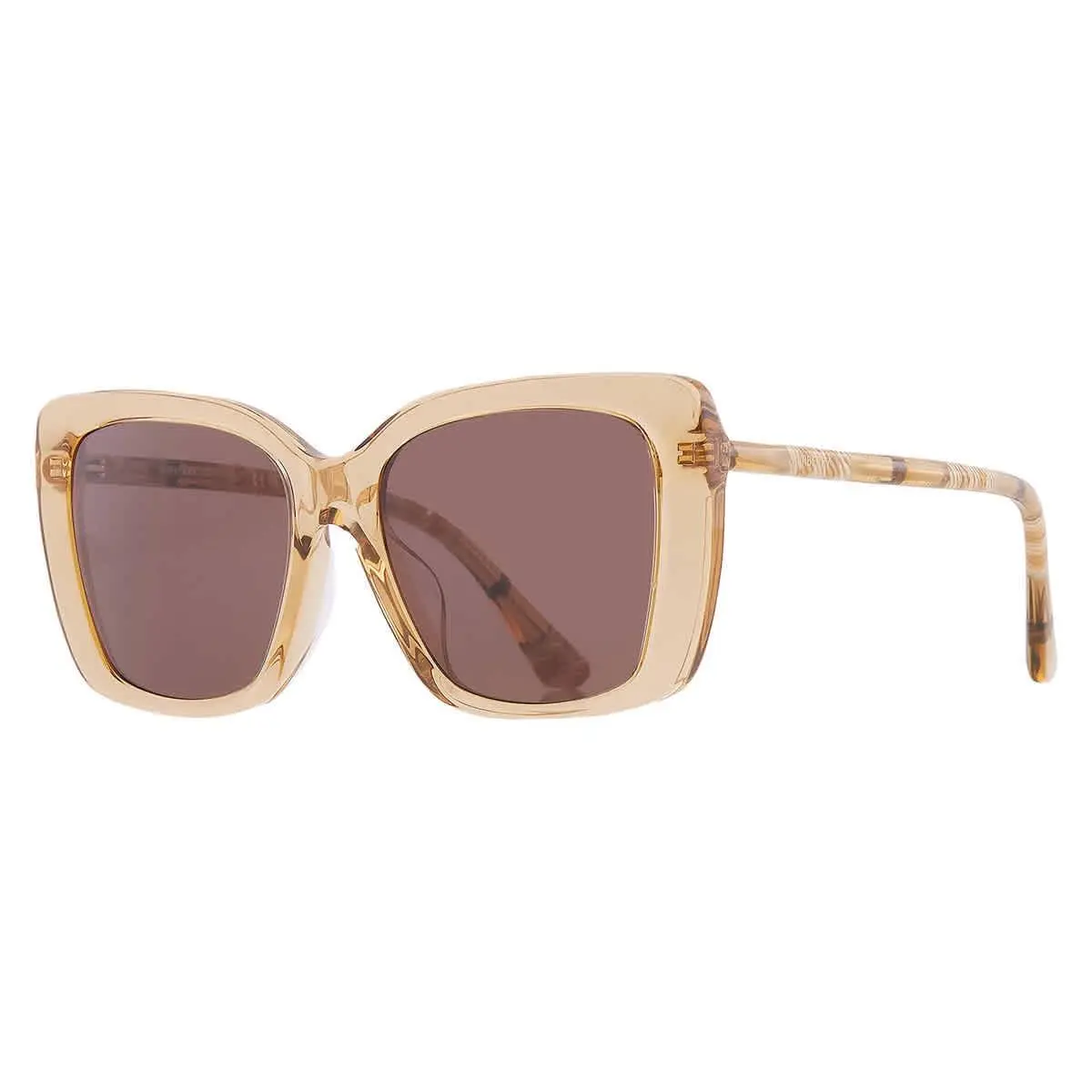 Burberry Brown Butterfly Ladies Sunglasses BE4456F 416773 54 BE4456F 416773 54