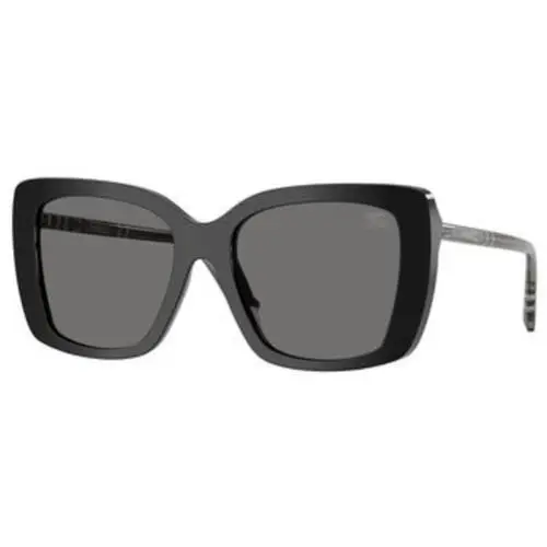 Burberry BE 4456 Black Dark Grey Polar cr39 Polarized 416581 Sunglasses