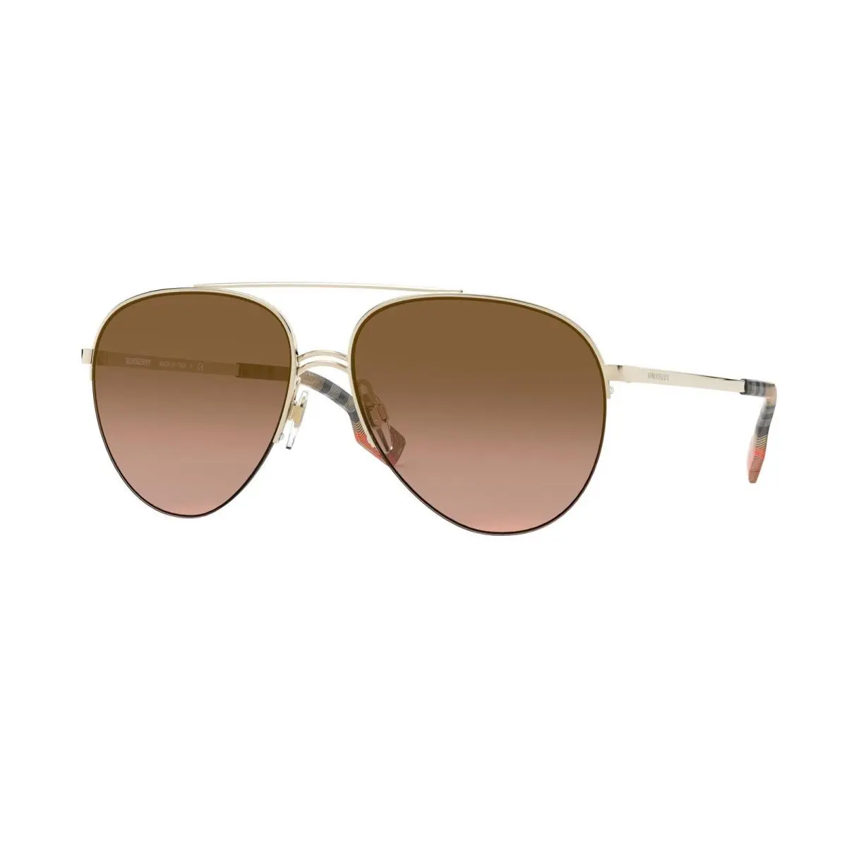 Burberry BE 3113 Ferry Light Gold Brown Gradien 110913 Sunglasses