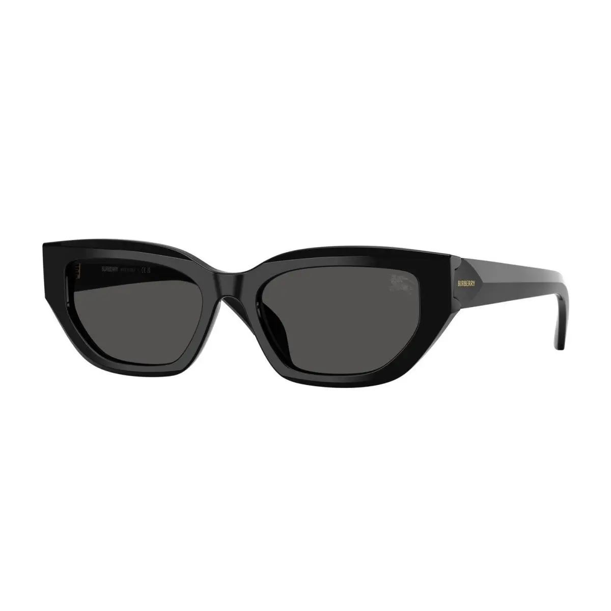 Burberry BE 4463 D Black Dark Grey Polyamide Standard 300187 Sunglasses