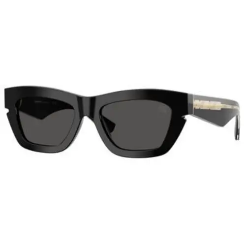 Burberry BE 4454 Black Dark Grey Polyamide Standard 300187 Sunglasses