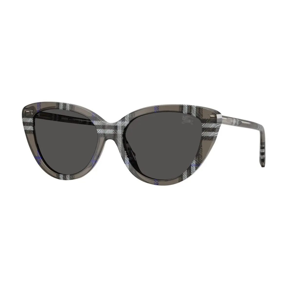 Burberry BE 4457 Check Lichen Dark Grey Polyamide Standard 416687 Sunglasses