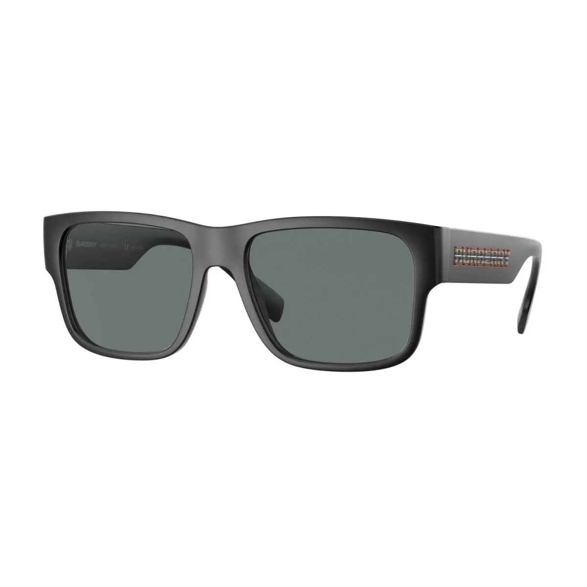Burberry BE 4358 Knight Matte Black Polar Dark 346481 Sunglasses