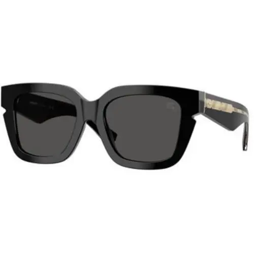 Burberry BE 4453 Black Dark Grey Polyamide Standard 300187 Sunglasses
