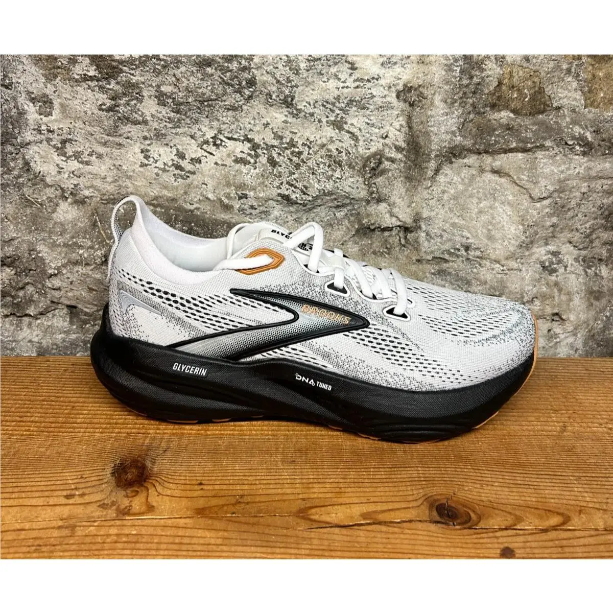 Brooks shoes - Glycerin 22 - Glycerin - 110447 1D 045 - White/Grey/Black 6