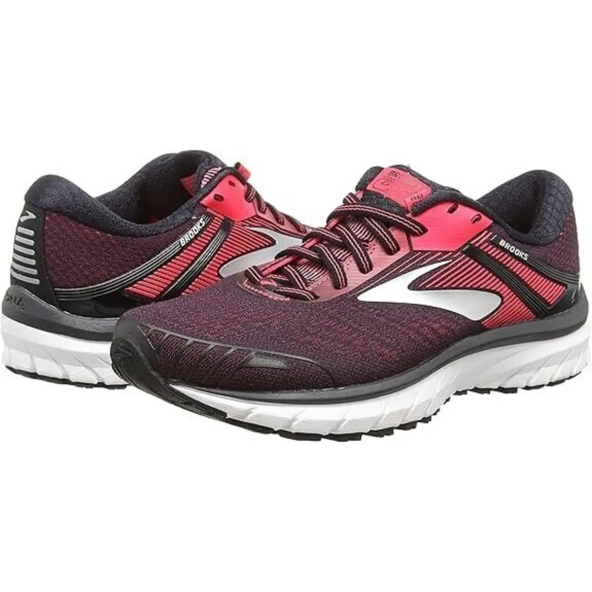 Brooks Adrenaline Gts 18 120268-1B-058 Womens US 6.5 Black Running Shoes RHS3066
