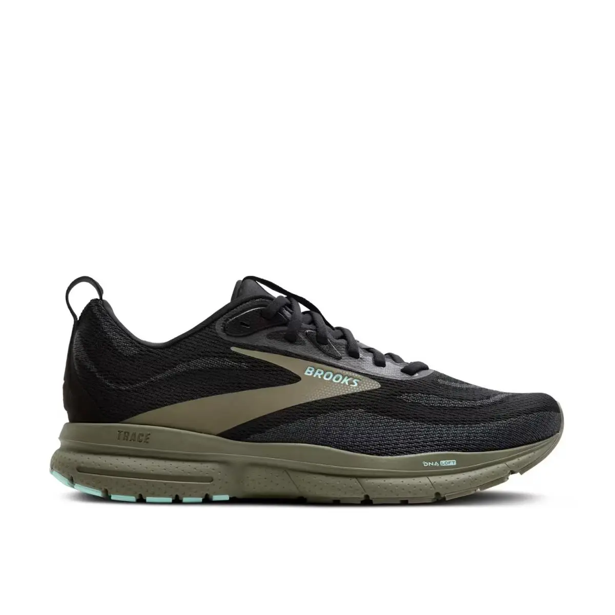 Brooks shoes - Black/Olive Green 3