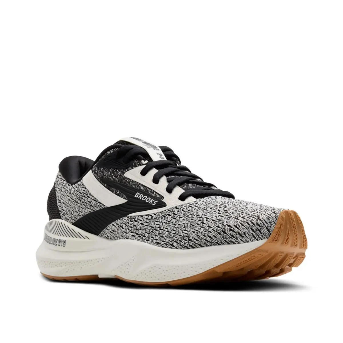 Brooks shoes - White/Black Speckled 6