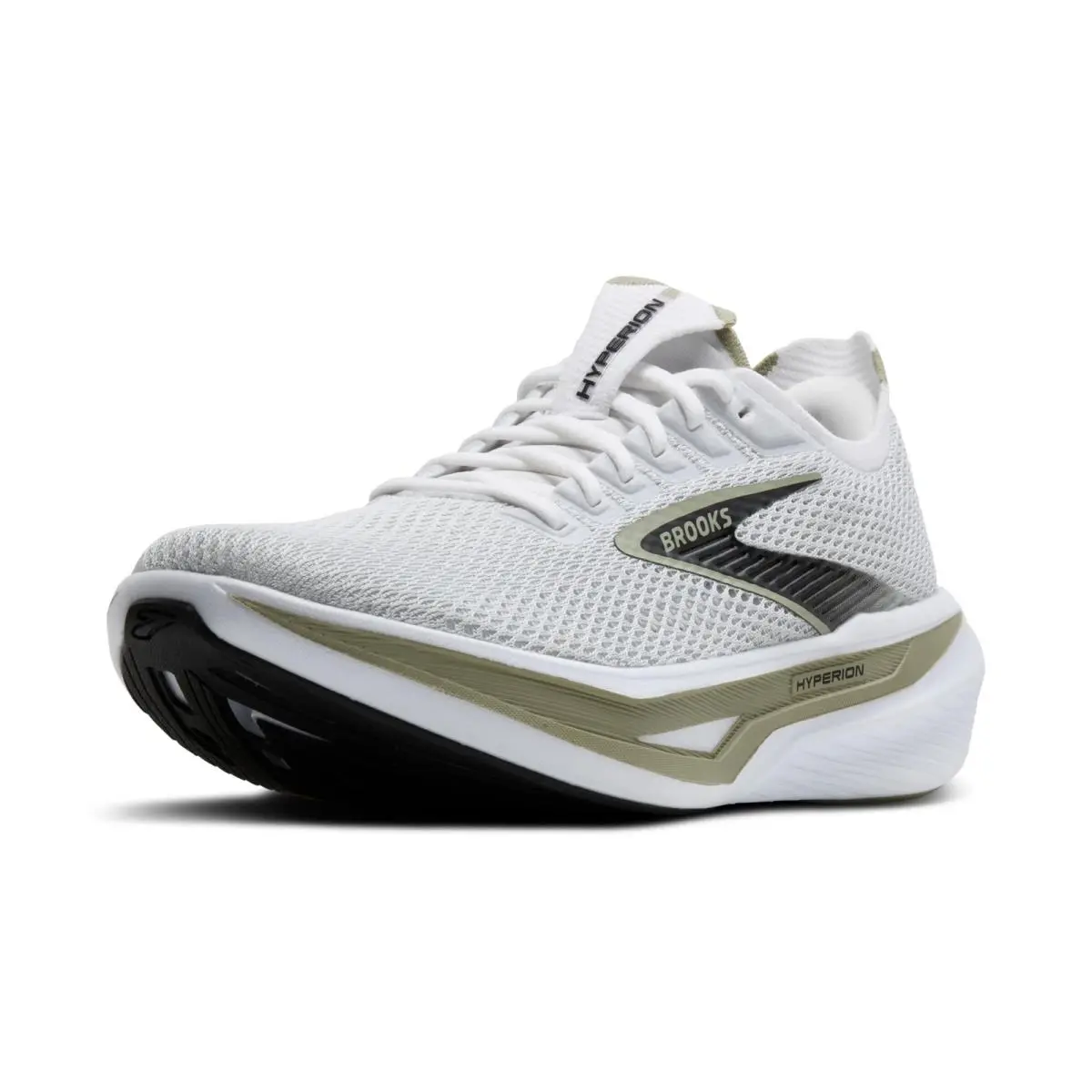Brooks Mens Hyperion 3 Neutral Running Shoe - Oyster Mushroom/black/tea - 8