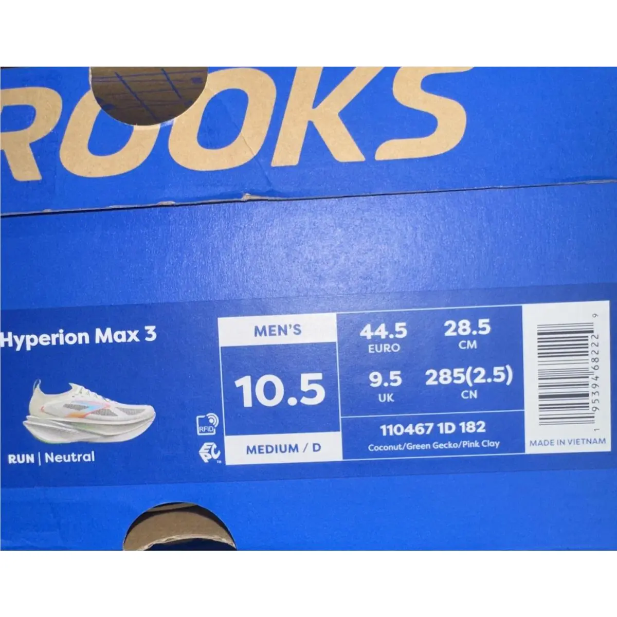 Brooks shoes - Brooks Hyperion Max - Hyperion Max - 110467 1D 182 - White 4
