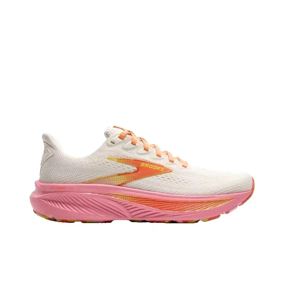 Brooks Ghost 17 Hero 4.0 Womens Size 6 Running Shoes Coconut Candy Limeade