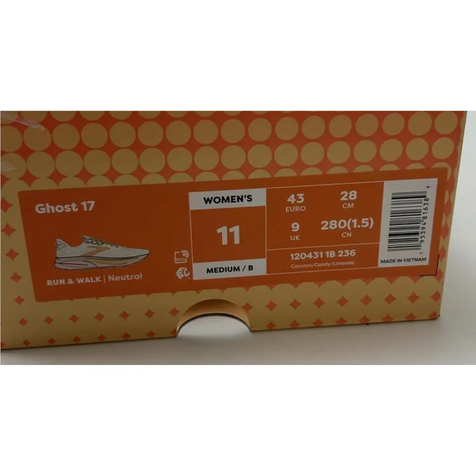 Brooks shoes - Brooks Ghost 7 - Ghost - 120431 1B 236 - White (UPC: 195394816389) 7