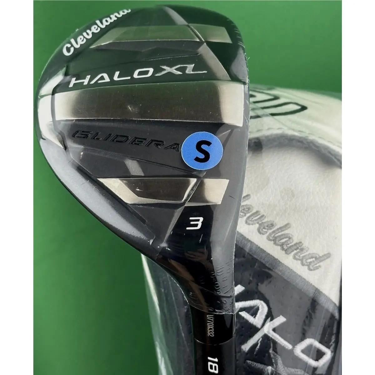 Cleveland Halo XL Rescue 3-Hybrid 18 Stiff Flex Tensei AV Blue 91437