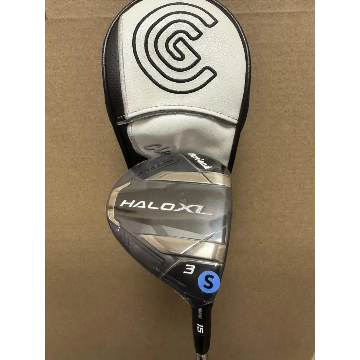 Cleveland Golf Halo XL Fairway Wood 2024 - 3 Wood 15 Stiff Flex RH