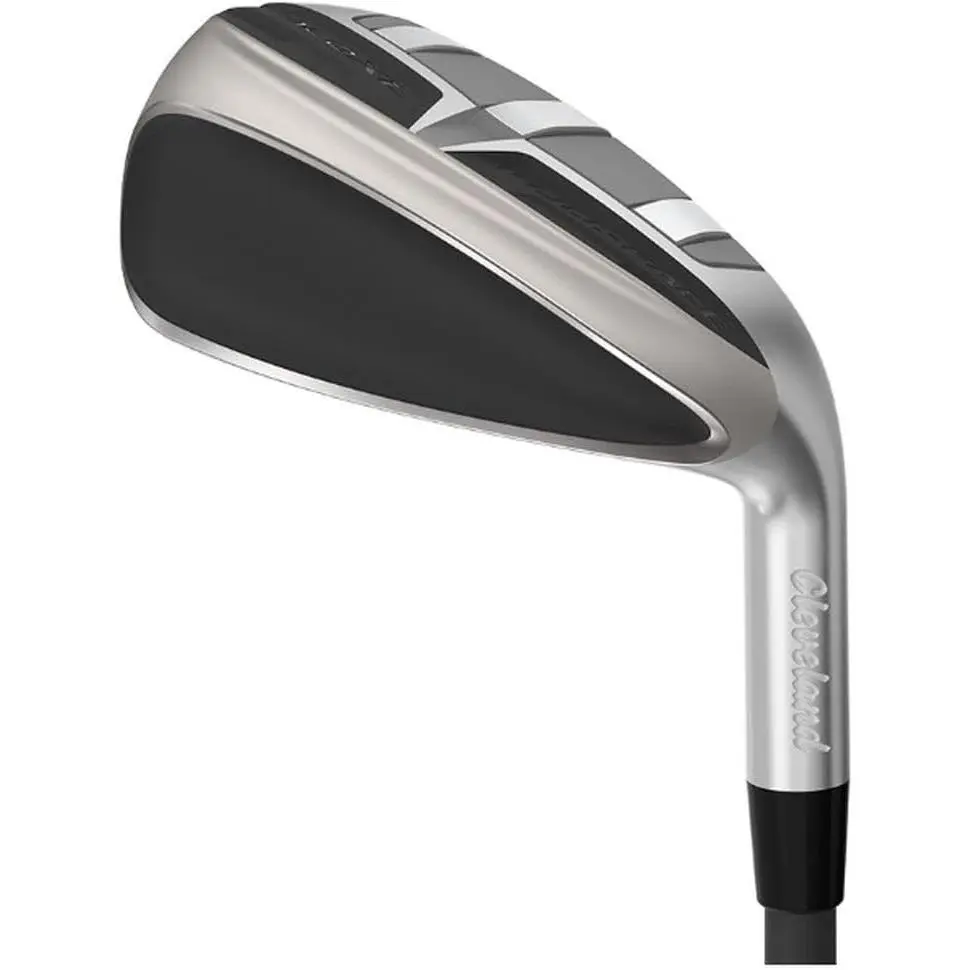 Cleveland Halo XL Full Face Iron Set Left Hand 5-GW Kbs Tour Lite Regular LH