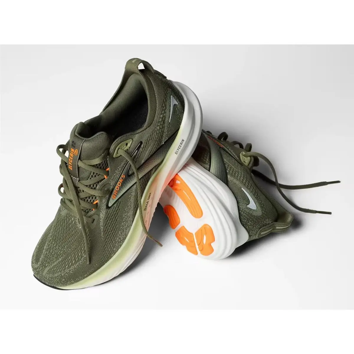 Brooks shoes - Dark Green 14