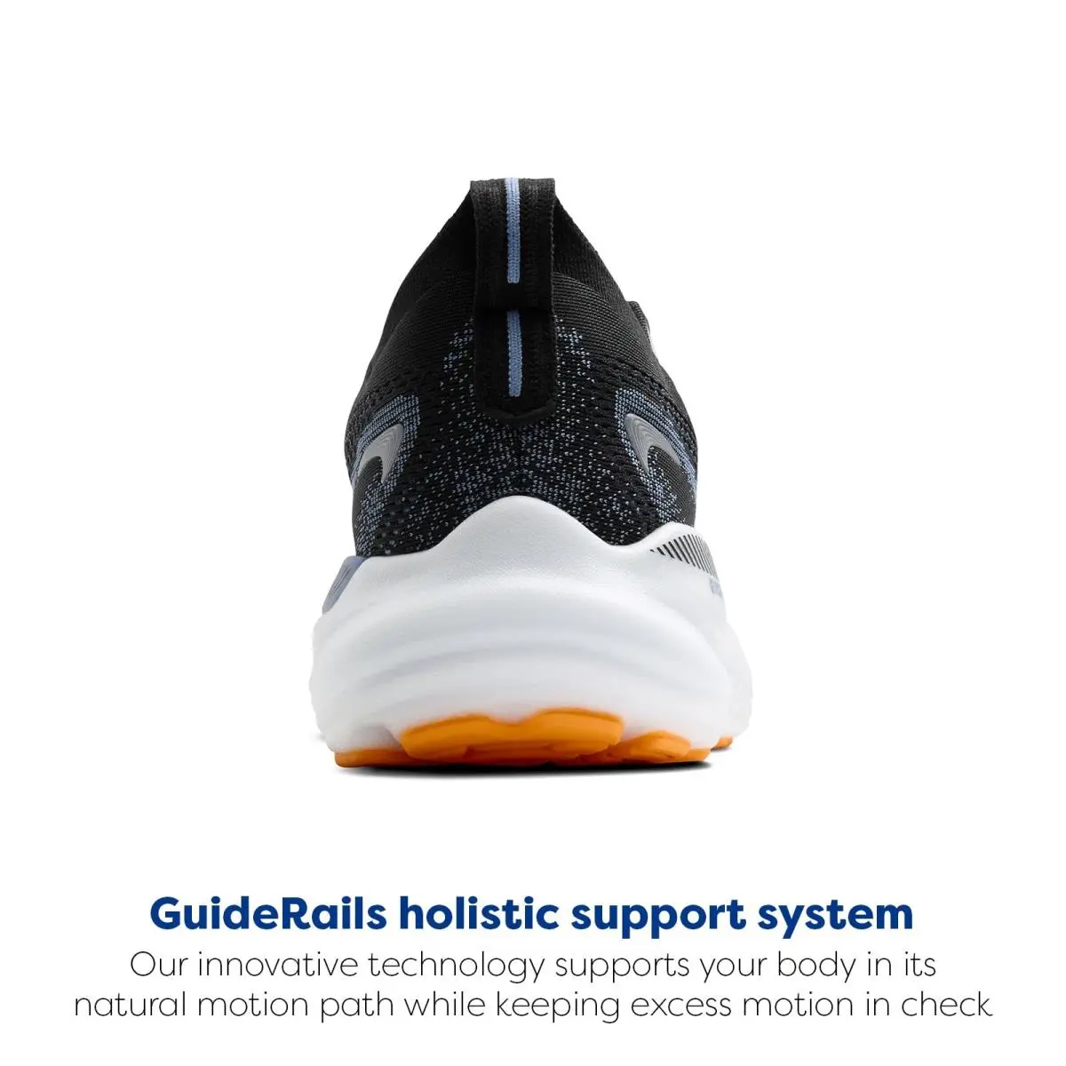 Brooks shoes - 110466013 - 110466-013 - Black/Country Blue/Orange Pop (UPC: 195394601879) 1