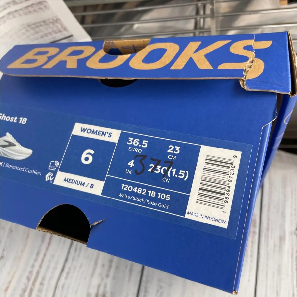 Brooks shoes - Brooks Ghost - Ghost - White (UPC: 195394872309) 9