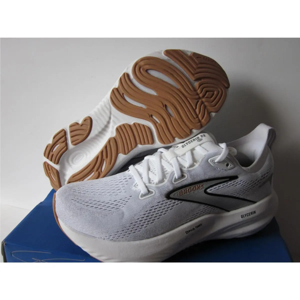 Brooks shoes - Brooks Glycerin 22 - Glycerin - White/Grey/Black 0