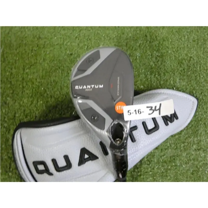 Callaway 2026 Quantum Max 19 3 Hybrid Denali Silver 70g 6.0 Stiff with HC