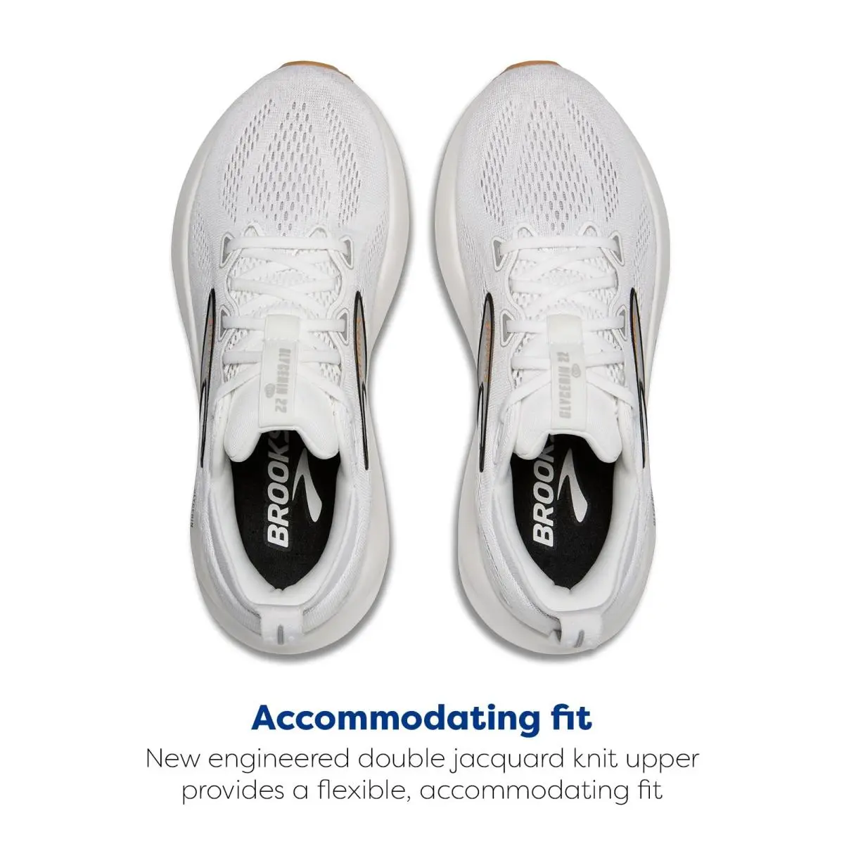 Brooks shoes - 1204341D135100 - 1204341D135100 - White/Grey/Black (UPC: 195394677416) 2