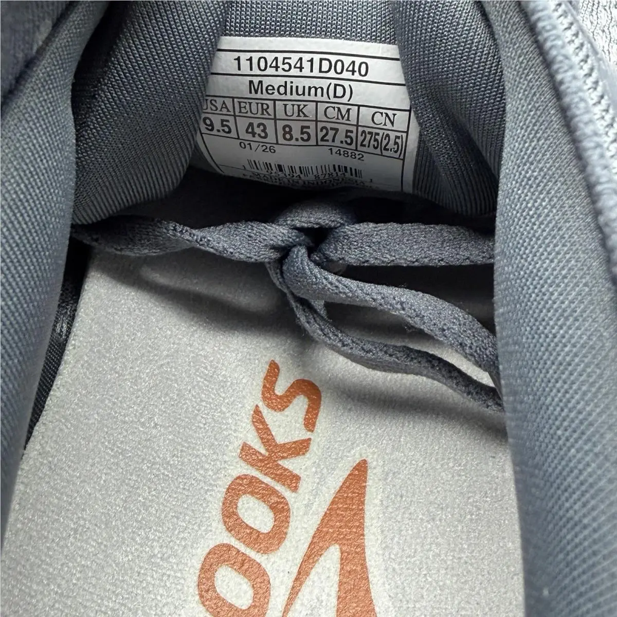 Brooks shoes - Brooks Adrenaline GTS 25 - Adrenaline GTS - 1104541D040 - Gray (UPC: 0195394878141) 10