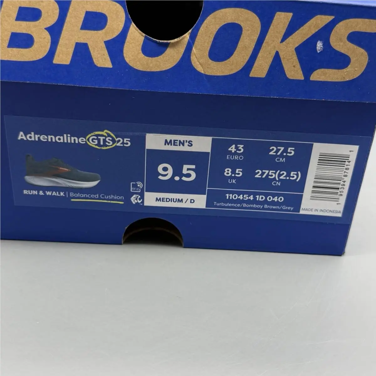 Brooks shoes - Brooks Adrenaline GTS 25 - Adrenaline GTS - 1104541D040 - Gray (UPC: 0195394878141) 12