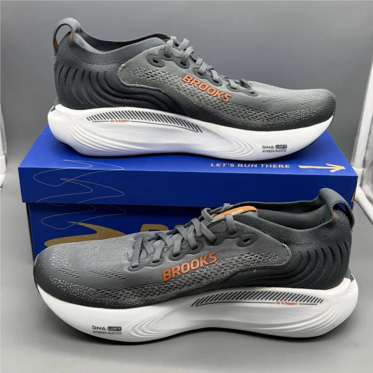 Brooks shoes - Brooks Adrenaline GTS 25 - Adrenaline GTS - 1104541D040 - Gray (UPC: 0195394878141) 1