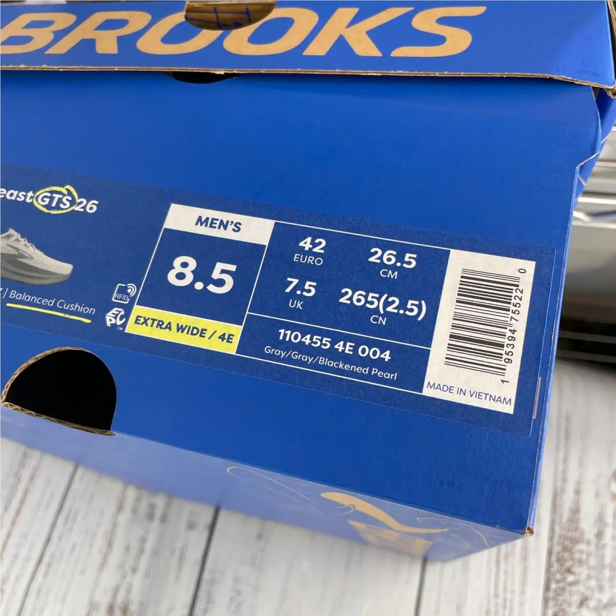 Brooks shoes - Brooks Beast - Beast - Gray (UPC: 195394755220) 9