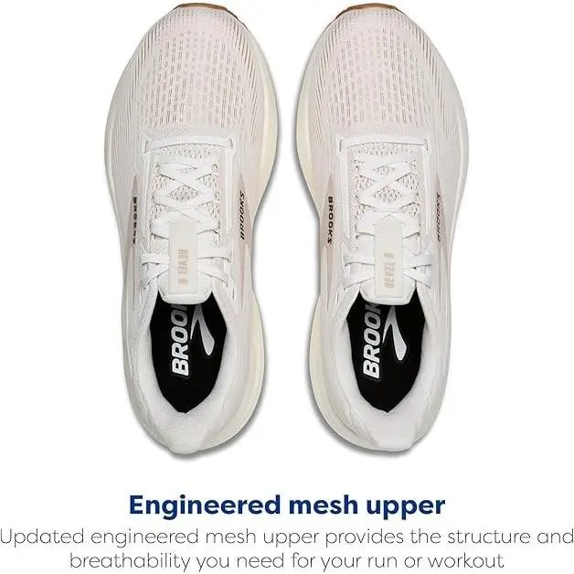Brooks shoes - Brooks Revel 8 - Revel - White (UPC: 195394684865) 4