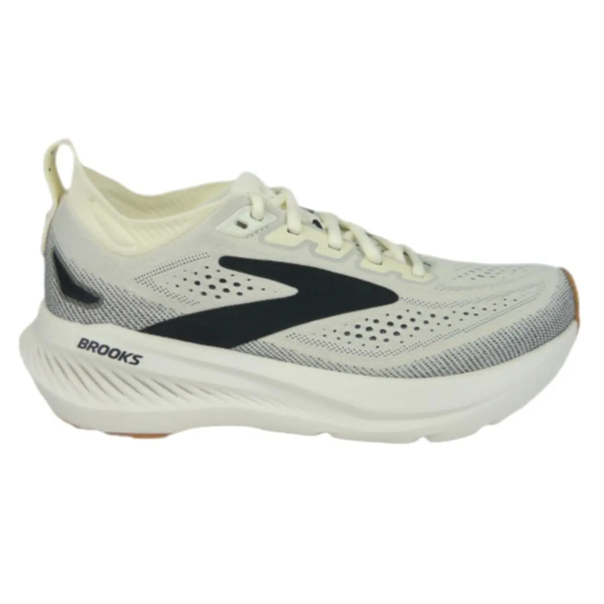 Brooks Women’s Glycerin 23 Neutral Running Shoe White/black/biscuit US 7.5
