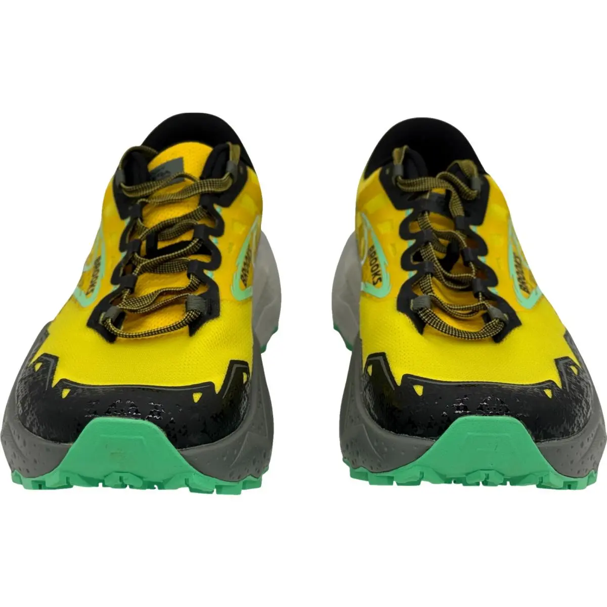 Brooks shoes - Brooks Caldera 7 - Caldera - 110415-1D-741 - Lemon Chrome/Black/Springbud (UPC: 195394407495) 1