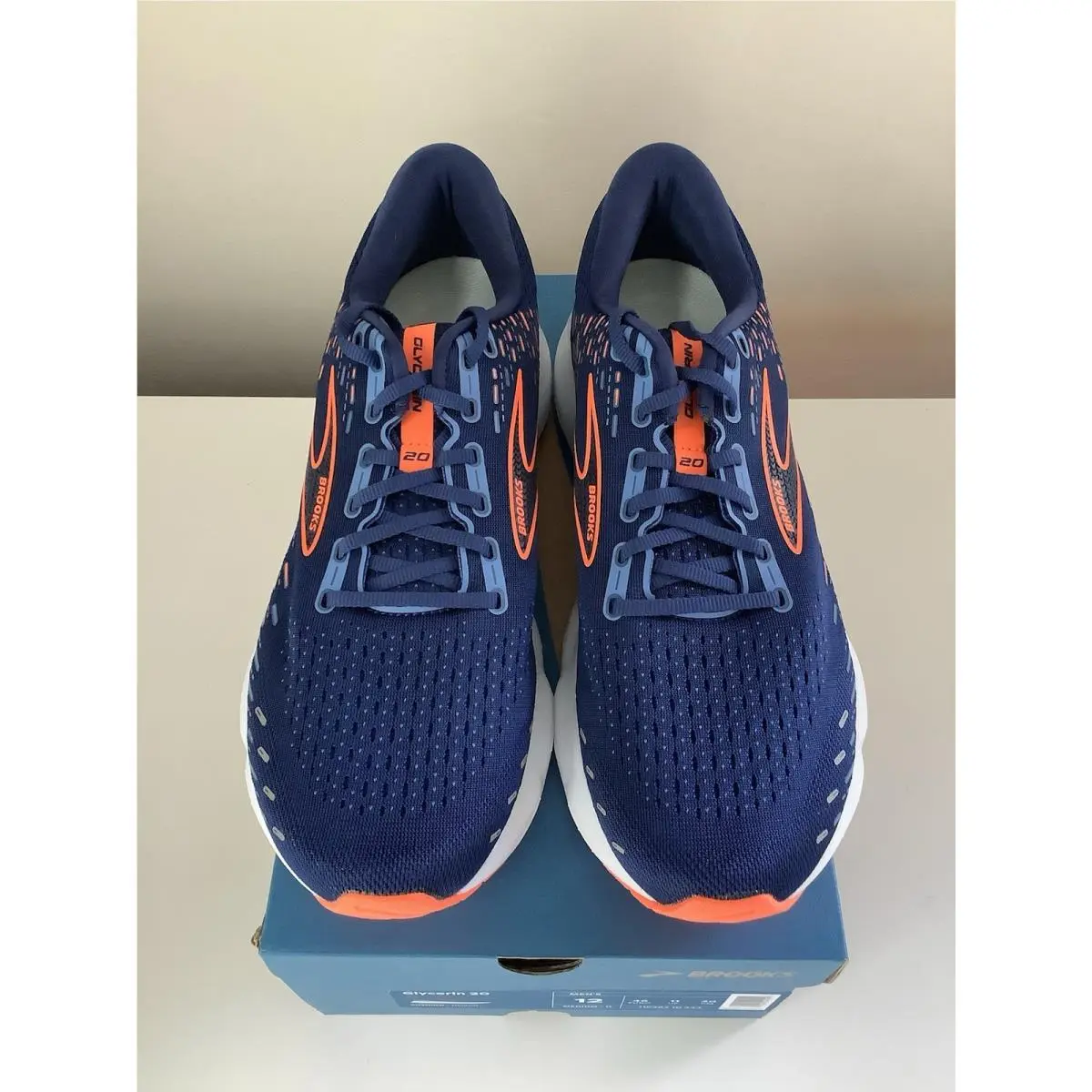 Brooks shoes - Brooks Glycerin 20 - Glycerin - Blue 2