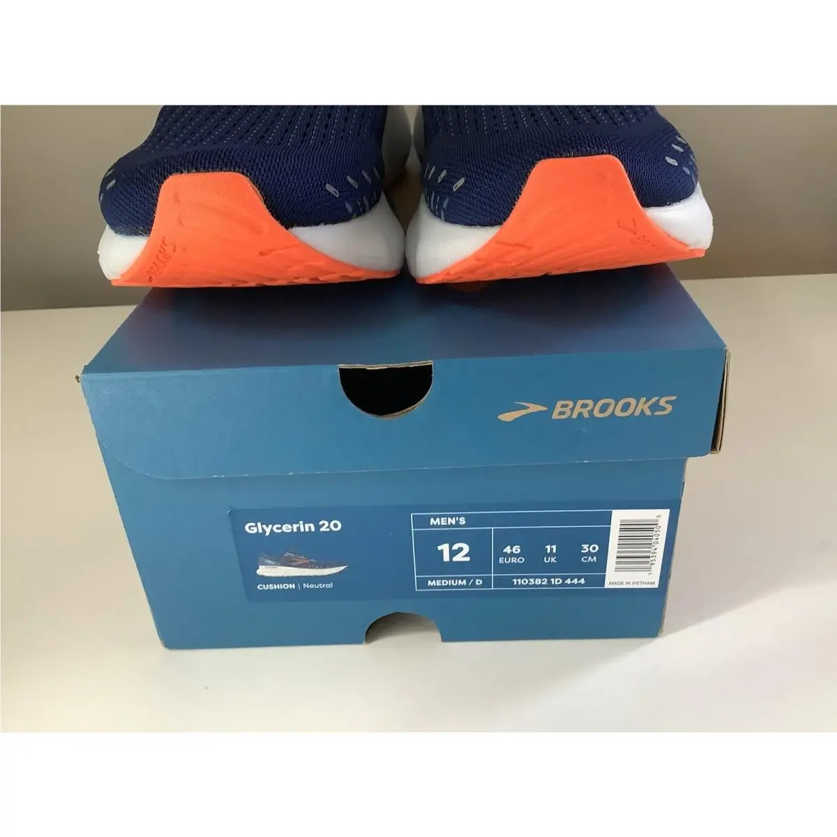 Brooks shoes - Brooks Glycerin 20 - Glycerin - Blue 3