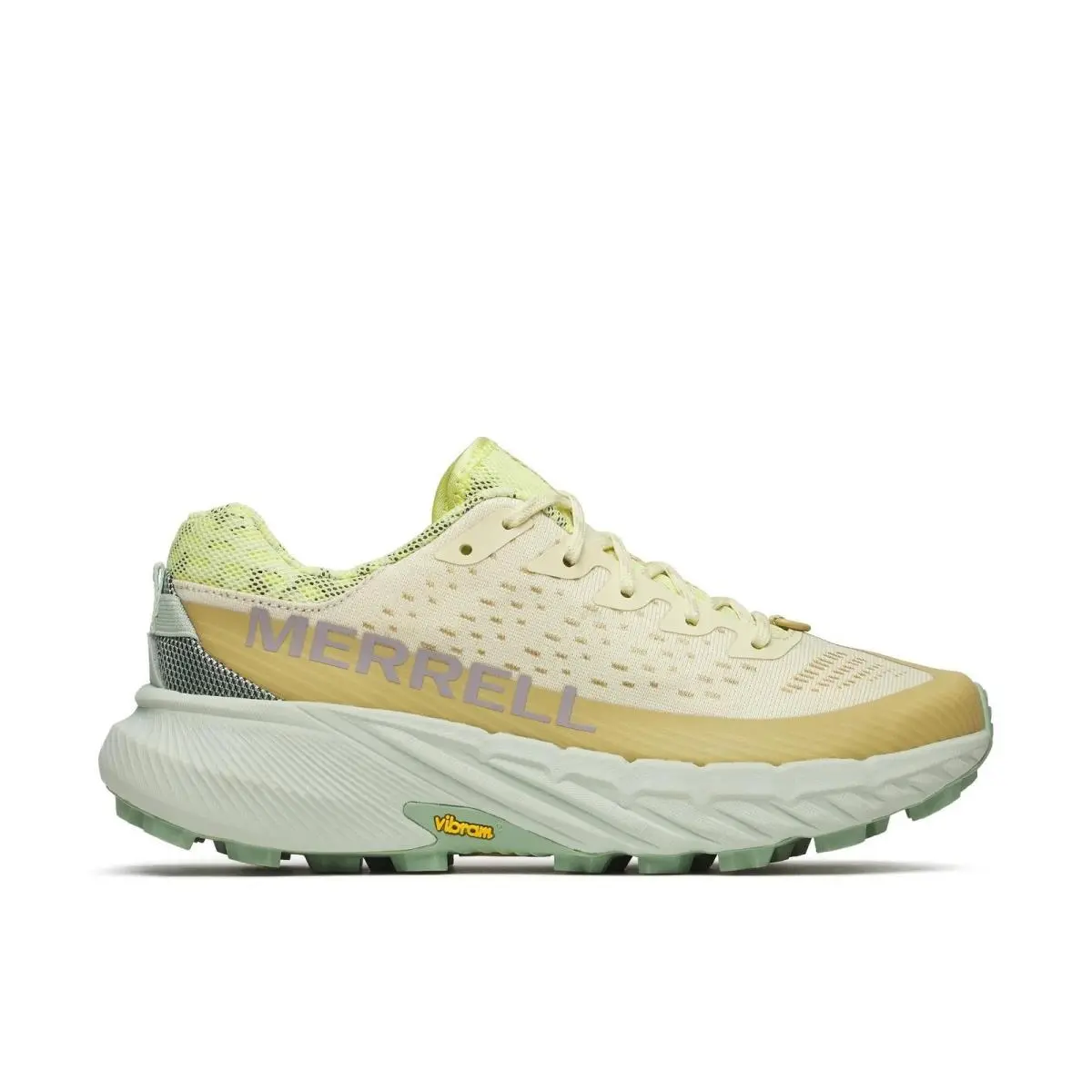 J068562 Womens Merrell Agility Peak 5 - Beach/Citrine