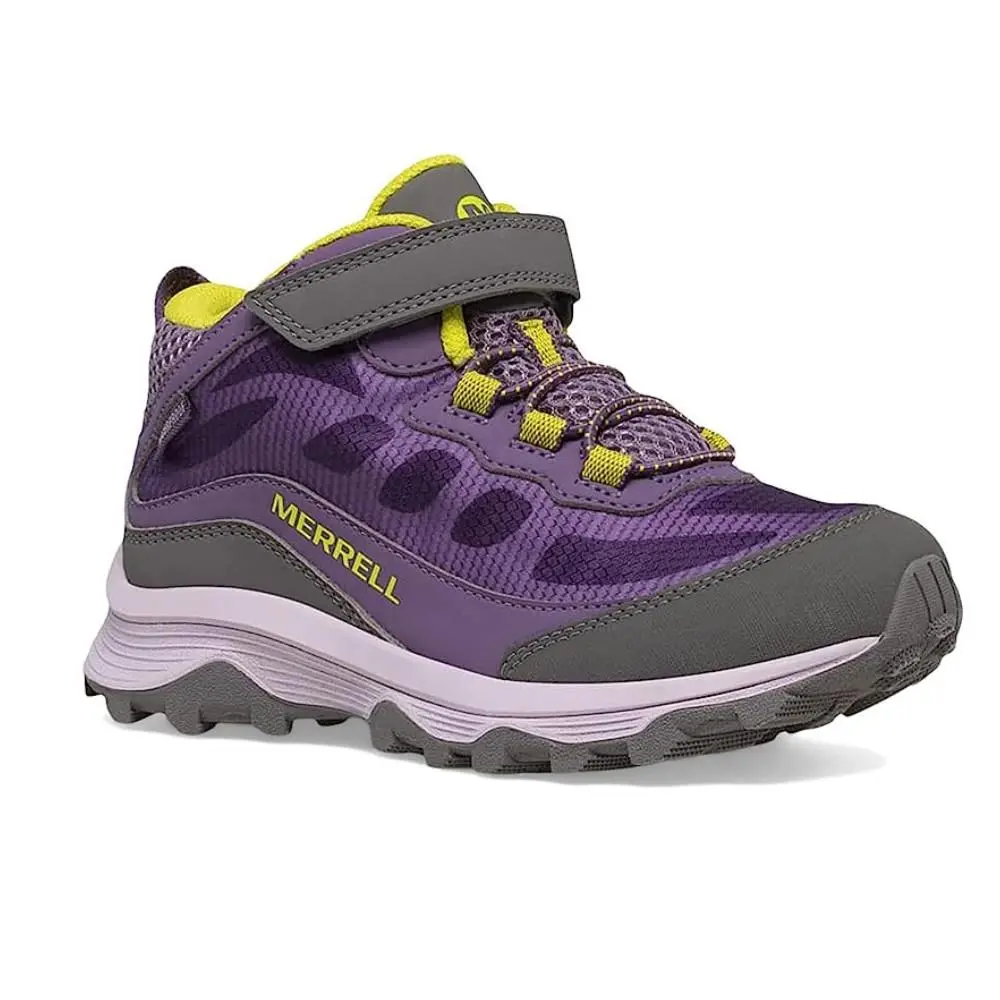 Merrell shoes - Merrell Moab Speed Mid A/C WP - MK166276-500 - Purple 5