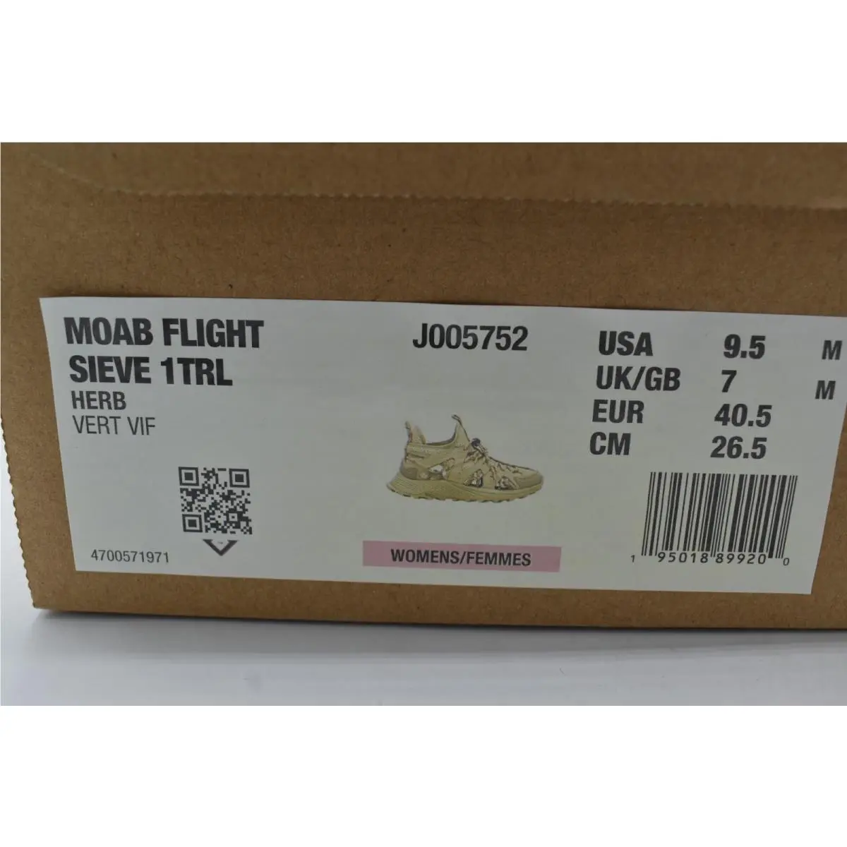 Merrell shoes - J005752 - J005752 - Herb (UPC: 195018899200) 9