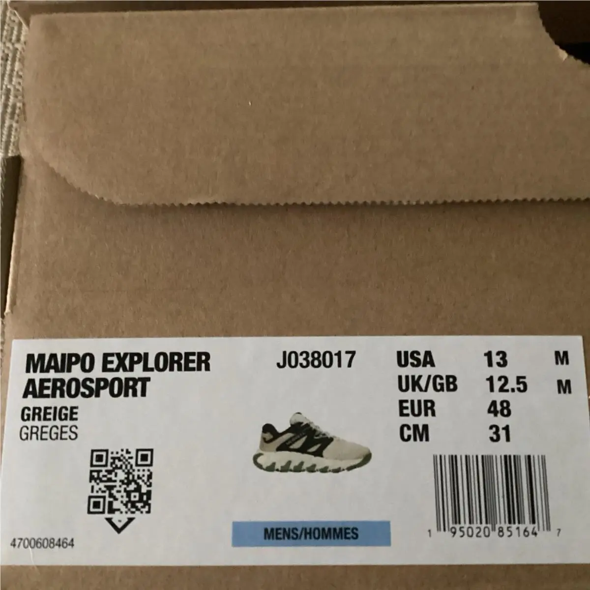 Merrell shoes - MERRELL Maipo Explorer Aerosport - Maipo Explorer Aerosport - J038017 - Beige (UPC: 195020851616) 10