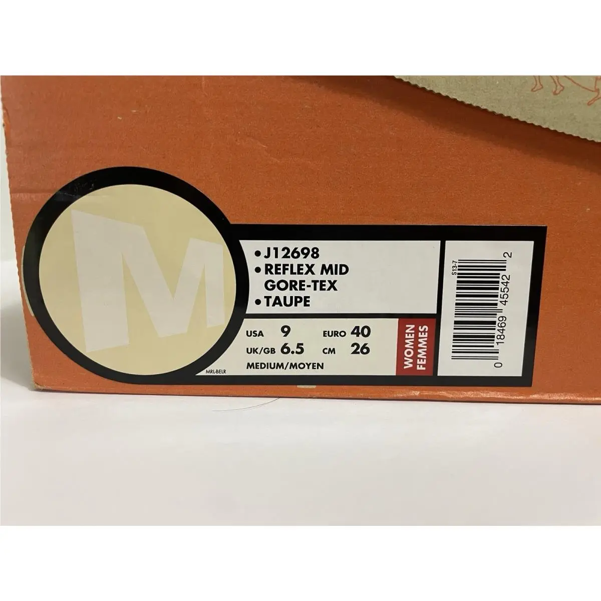Merrell shoes - REFLEX - REFLEX - Taupe (UPC: 0018469455422) 10