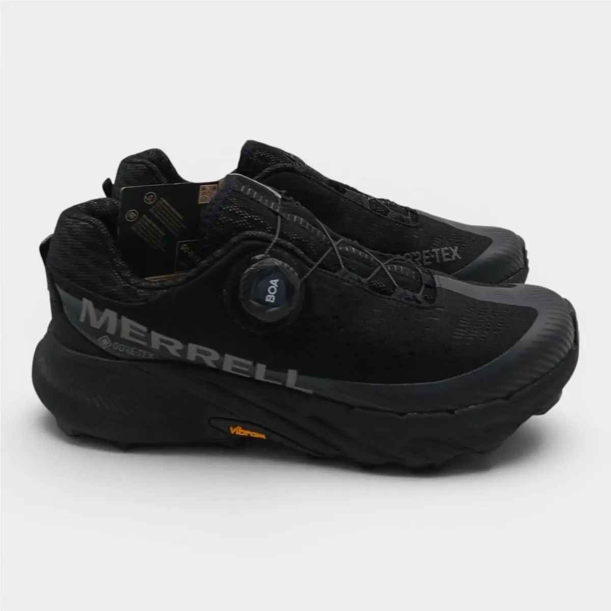 Merrell Agility Peak 5 Boa Gtx Gore-tex Hiking Vibram Men`s Shoes Size 8