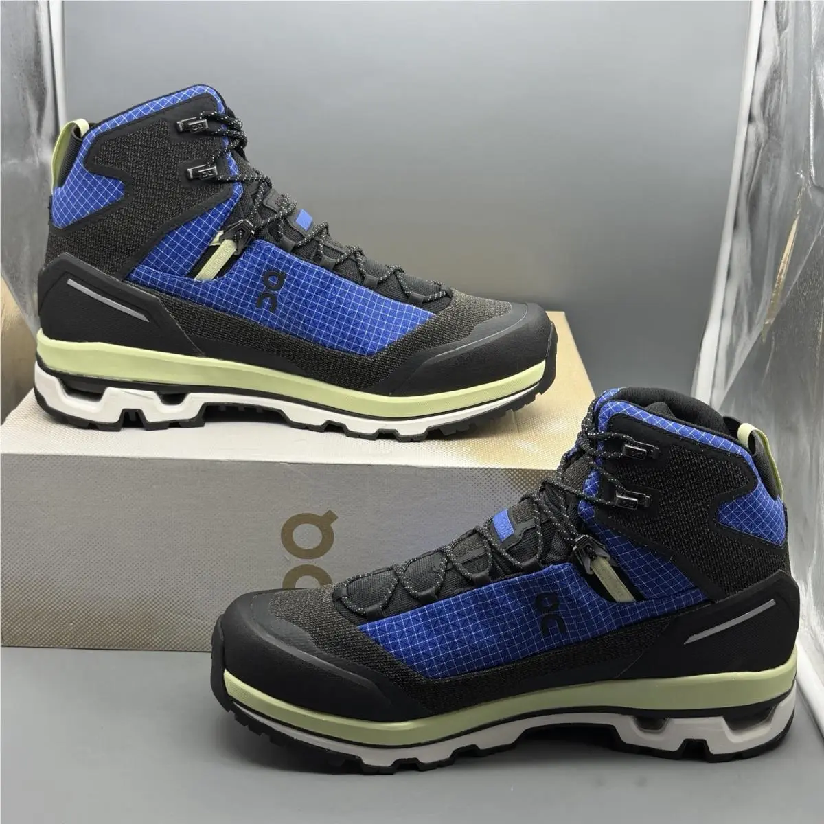 Merrell shoes - Cloudalpine Waterproof - Cloudalpine Waterproof - 3MD10831198 - Cobalt/Limelight (UPC: 7630419179504) 1