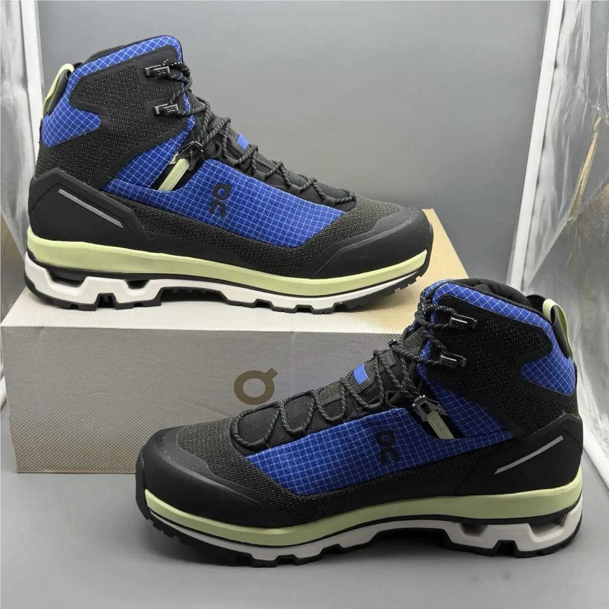 Merrell shoes - Cloudalpine Waterproof - Cloudalpine Waterproof - 3MD10831198 - Cobalt/Limelight (UPC: 7630419179504) 1