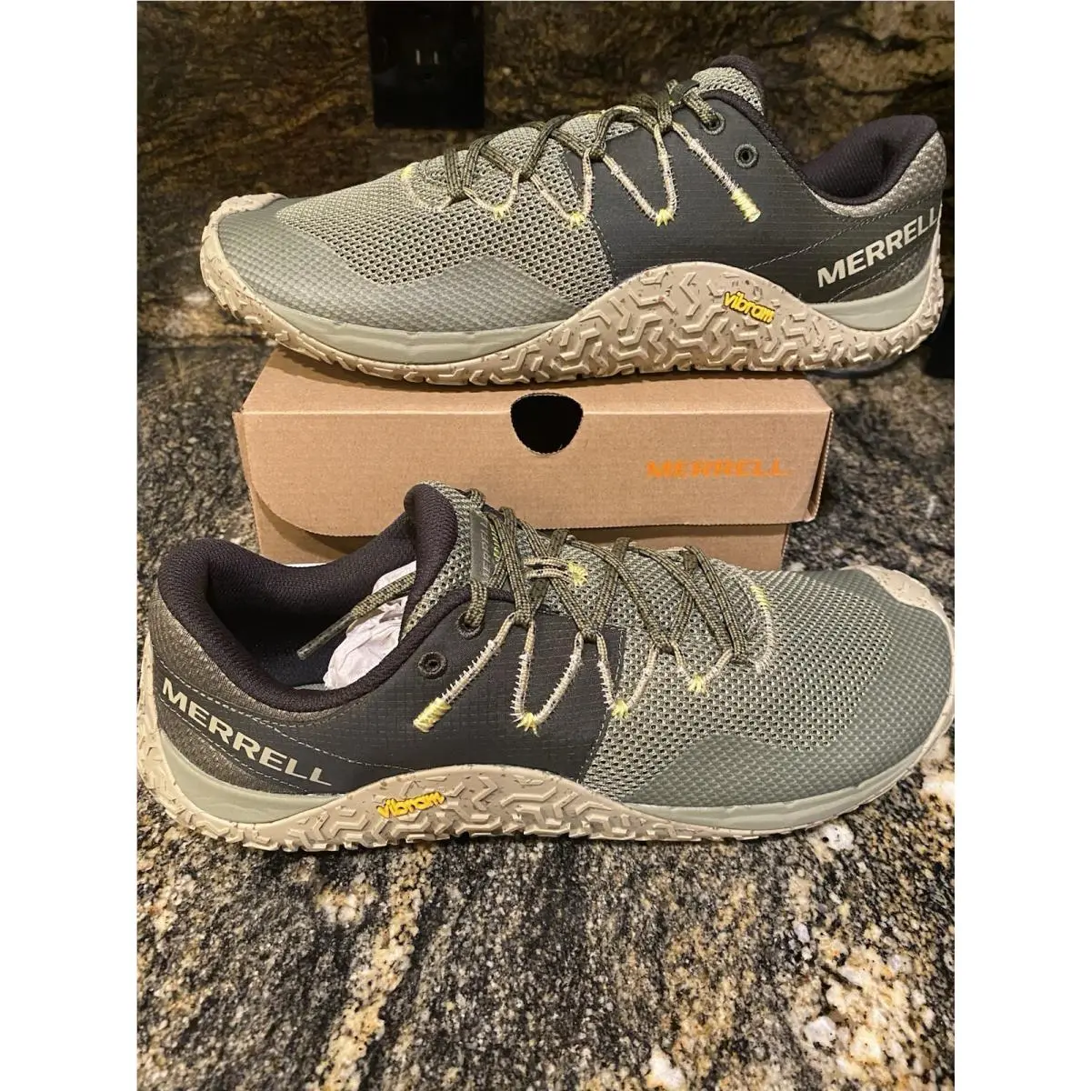 Mens Merrell Trail Glove 7 Running Shoes Size 10