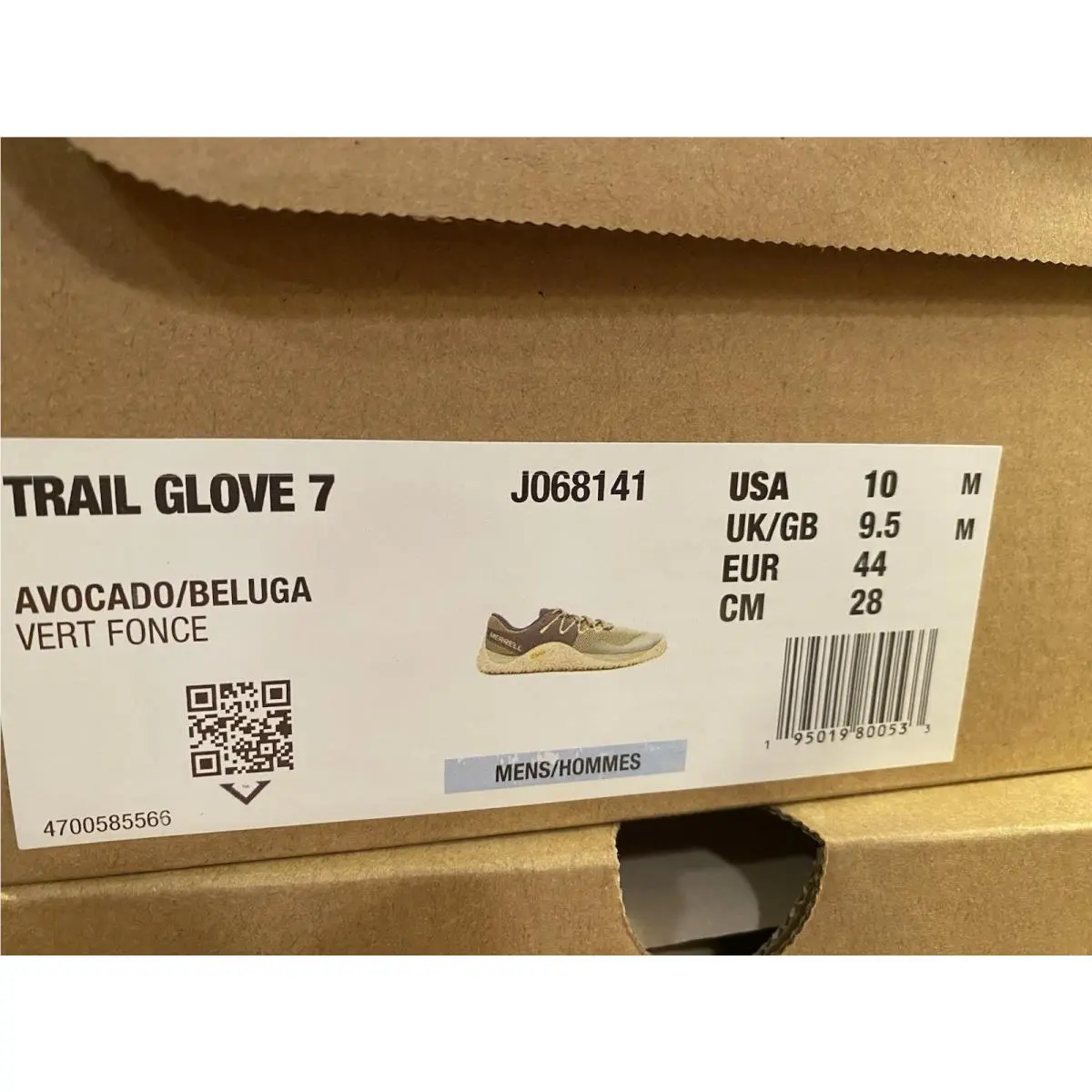 Merrell shoes - Merrell Glove 7 - Glove - Avocado/Beluga 3