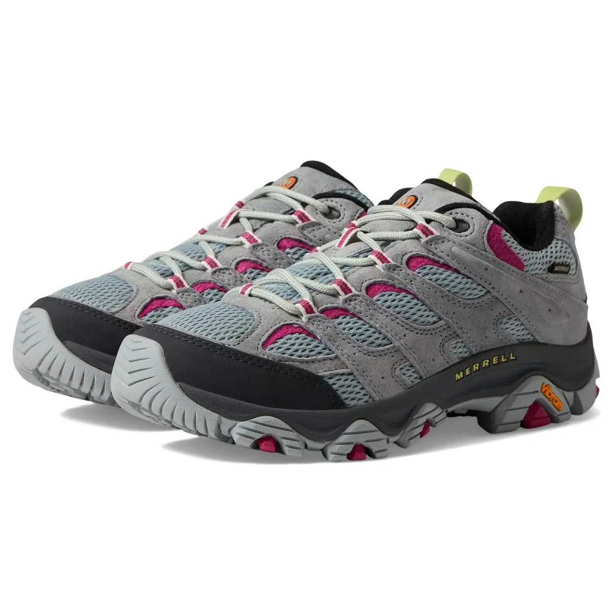 Merrell Moab 3 Waterproof Monument/fuchsia 10 M