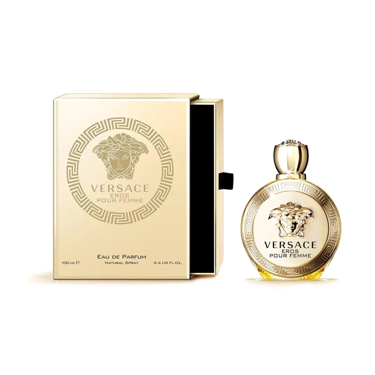 Versace Eros Pour Femme Eau de Parfum Spray 3.4 Ounce