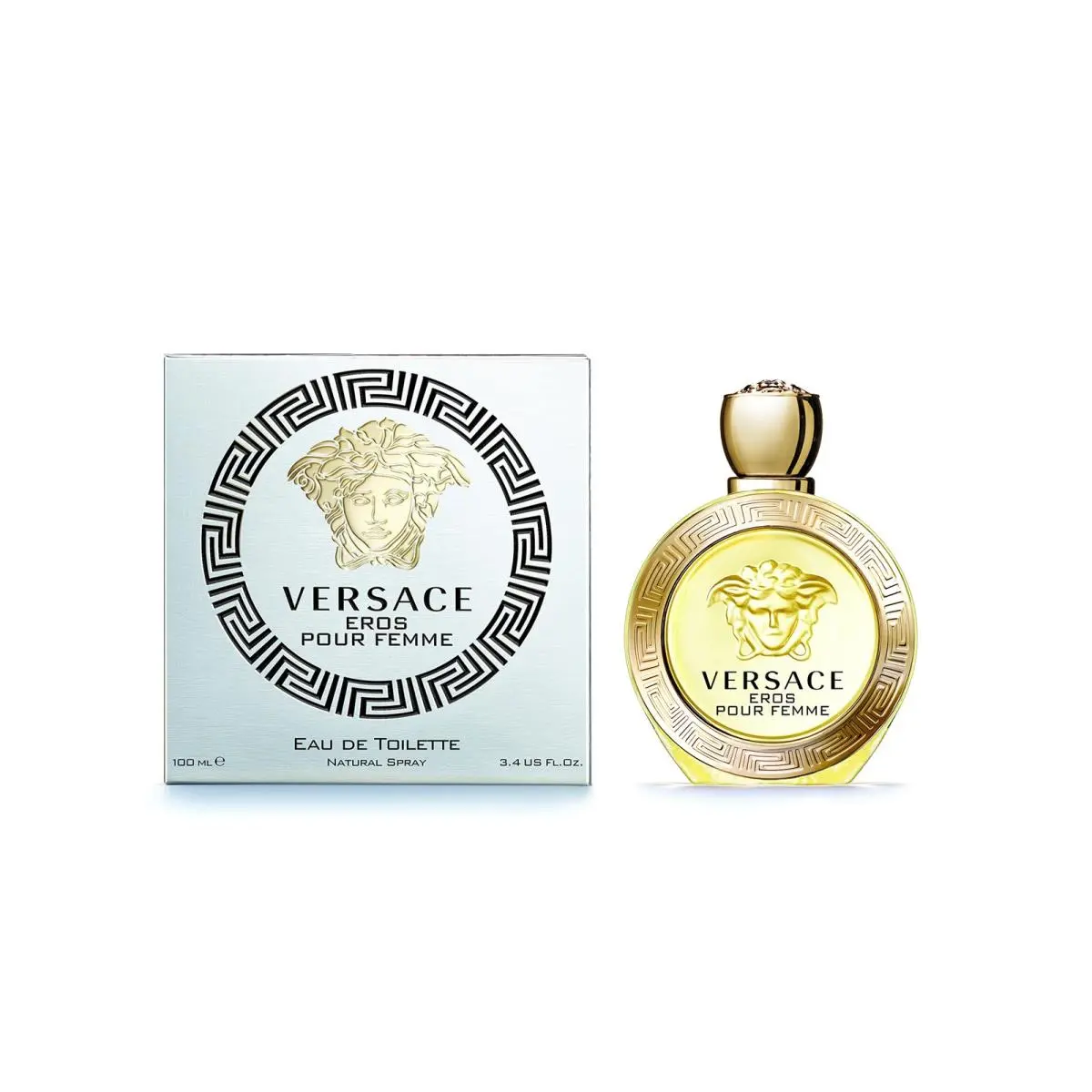 Versace Eros Eau de Toilette Spray For Women 3.4 Ounce