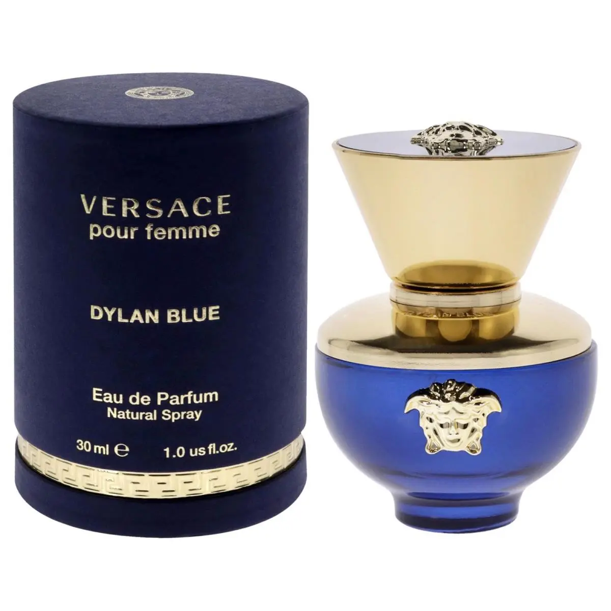 Versace Pour Femme Dylan Blue by Versace Eau De Parfum Spray 1 oz For Women